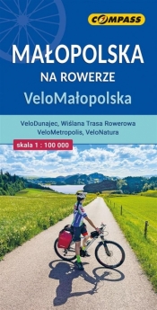 Mapa - Małopolska na rowerze 1:100 00 - Opracowanie zbiorowe
