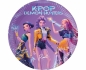 Talerzyki papierowe K-pop Demon Hunters 23cm 8szt