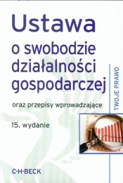 Ustawa o swobodzie działalności gospodarczej - <br />