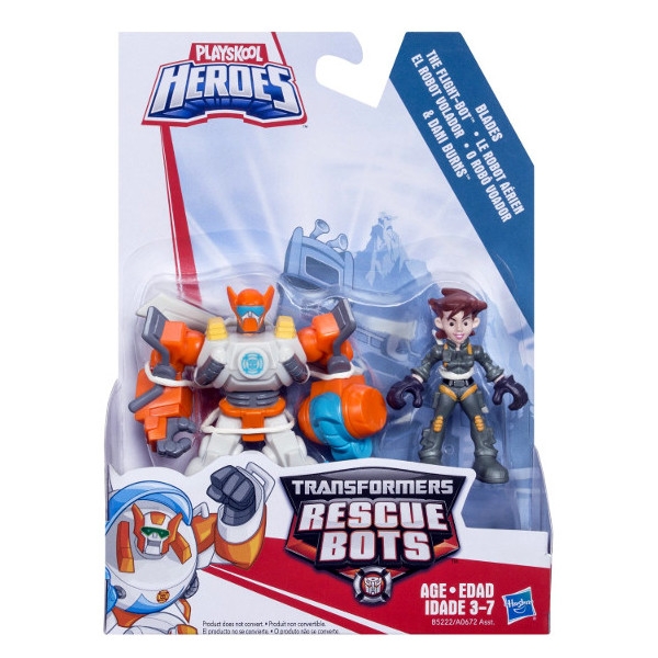HASBRO TRA Figurki Copter Bot i Dani (A0672EU40/B5222)