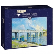 Bluebird Puzzle 1000: Widok na most kolejowy w Argenteuil (60038)