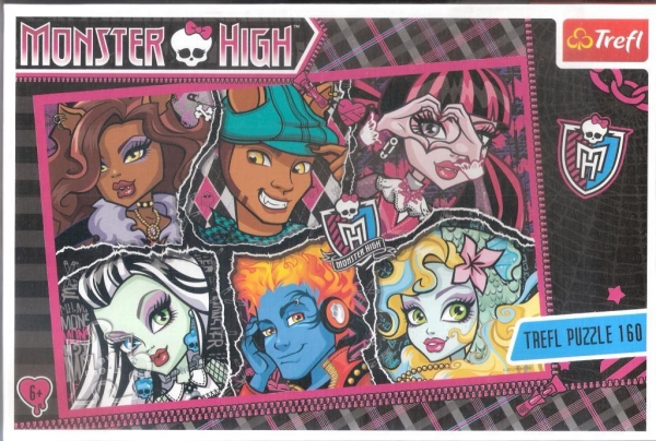 Monster High Puzzle 160 Uczniowie Straszyceum
	 (15238)