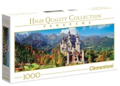 Clementoni, puzzle Panorama High Quality Collection 1000: Zamek Neuschwanst (39438) - Praca zbiorowa