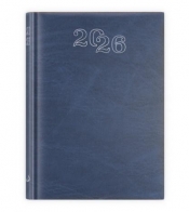 Kalendarz 2026 A5 dzienny standard granatowy