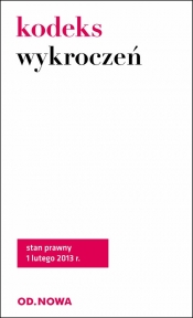 Kodeks wykroczeń - <br />