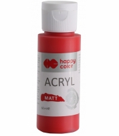 Farba akrylowa MATT - jesienna czerwień 60 ml (0060-002)