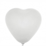 Balony serca CR 28cm białe 25 szt.
