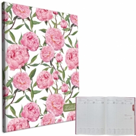 Kalendarz 2026 A4 tygodniowy Peonie