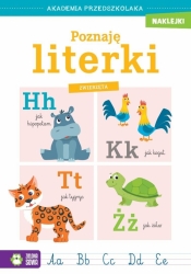 Akademia przedszkolaka. Poznaję literki. Zwierzęta - Opracowanie zbiorowe