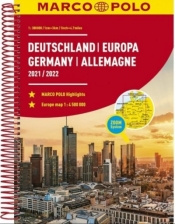 Atlas Niemcy 1:300 000 MARCO POLO w.2020 - Praca zbiorowa