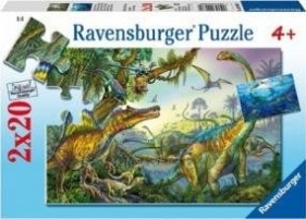 Puzzle 2X20 Prehistoryczne potwory - RAP090389