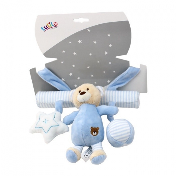 Zawieszka z dodatkami New Baby Miś 22 cm (5007b)