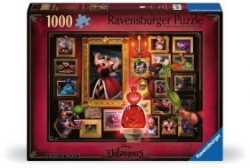 Ravensburger, Puzzle 1000: Villainous. Królowa Kier (12000038)