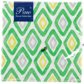 Serwetki Paw Lunch - mix nadruk 330 mm x 330 mm (SDL120806)
