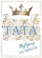 Karnet B6 Tata Blue
