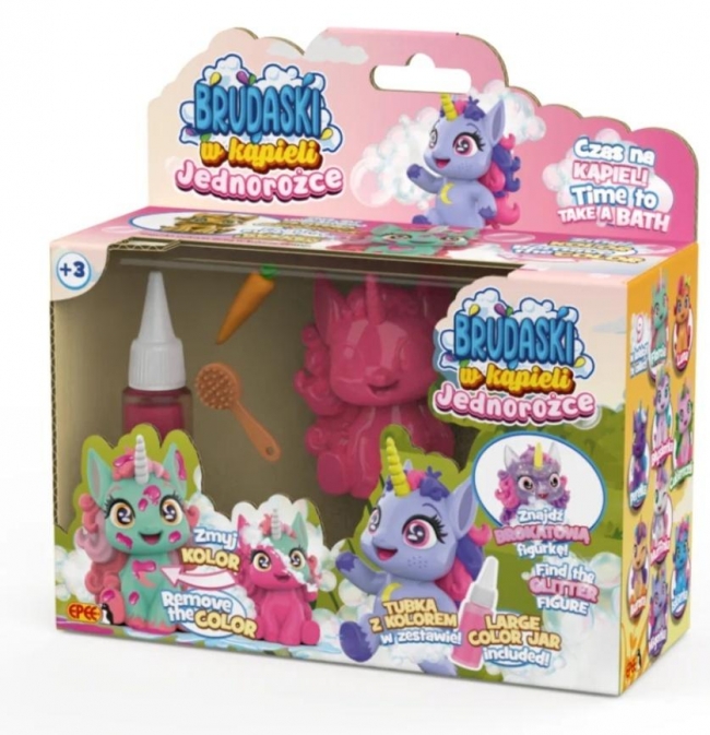 Brudaski w kąpieli Jednorożce - Błyskotka