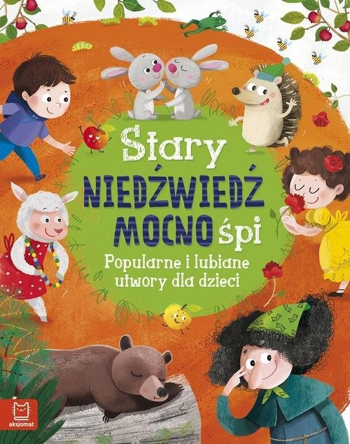 Stary niedźwiedź mocno śpi