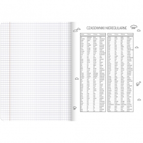 Zeszyt A5/60k kratka - J. Angielski