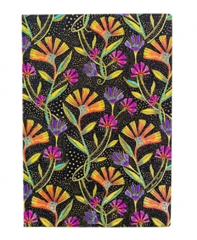 Notatnik w linie Paperblanks Wild Flowers Flexi Midi