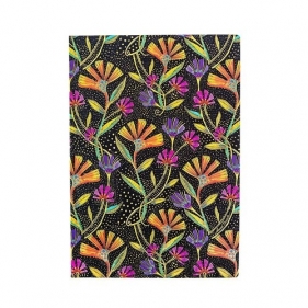 Notatnik w linie Paperblanks Wild Flowers Midi Flexi