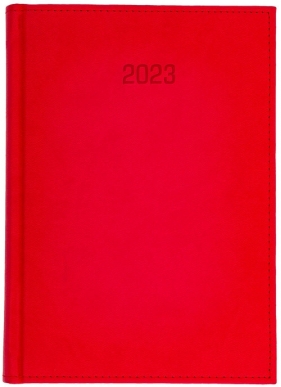 Kalendarz 2023 A5T Vivella Czerwony