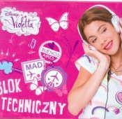 Blok techniczny A4 Disney Violetta 10 kartek