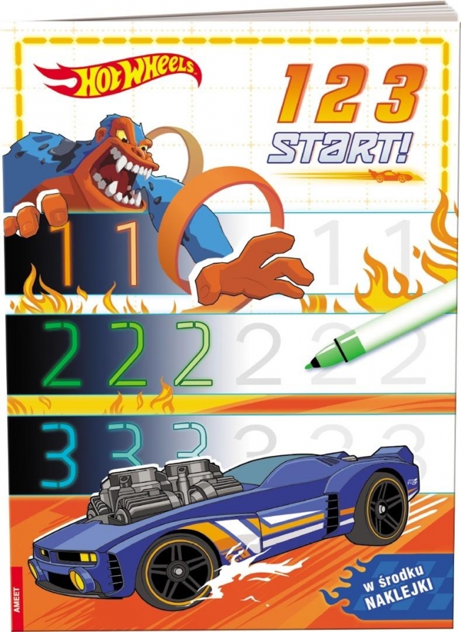 Mattel Hot Wheels. 1 2 3 start!
