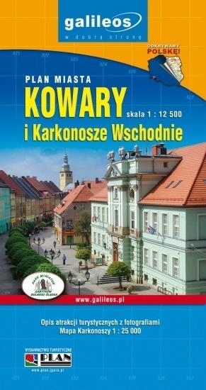 Karkonosze Wschodnie, Kowary, 1:25 000 / 1:12 500