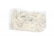 Gumki recepturki 60x1,5x1,5 białe 1kg