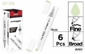 Marker Chromax z 2 końcówk. GY 319 (6szt)