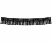 Girlanda dekoracyjna metaliczna czarna 30x300cm