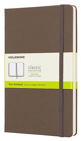 Notes Classic L 13x21cm gładki 240K TW brązowy