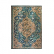 Kalendarz Paperblanks 2023 Turquoise Chronicles Flexi Midi Dzienny