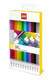 LEGO, Kolorowe długopisy żelowe, 12 szt. (51639)