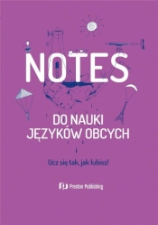 Notes do nauki języków obcych fioletowy - praca zbiorowa
