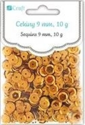 CEKINY OKRAGLE 9MM 10G MIEDZIANE BPZ-DP CRAFT - DPCE-023