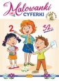 Malowanki cyferki. Seria z misiem - Opracowanie zbiorowe