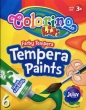 Farby Tempera w tubach z pędzelkiem Colorino Kids 6 kolorów (68390PTR)