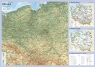 Polska - mapa ścienna 1 : 500 000