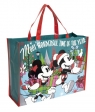  Torba na zakupy świąteczna Myszka Minnie 44x33,5x16cm