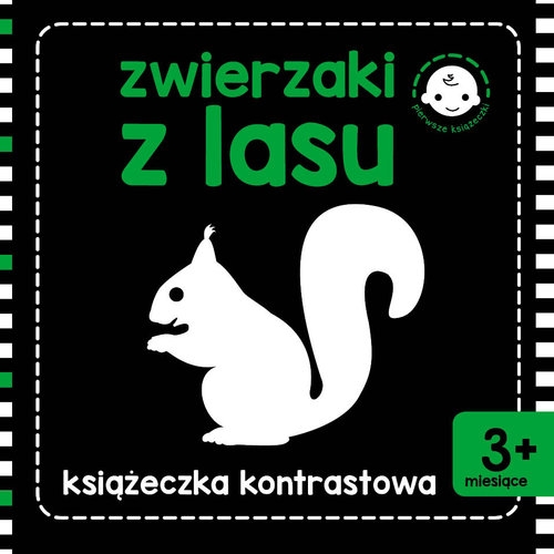 Zwierzaki z lasu - Książeczka kontrastowa