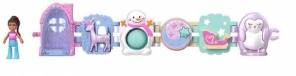 Zestaw figurek Polly Pocket Bransoletka Zima (HKV67/HRJ80)