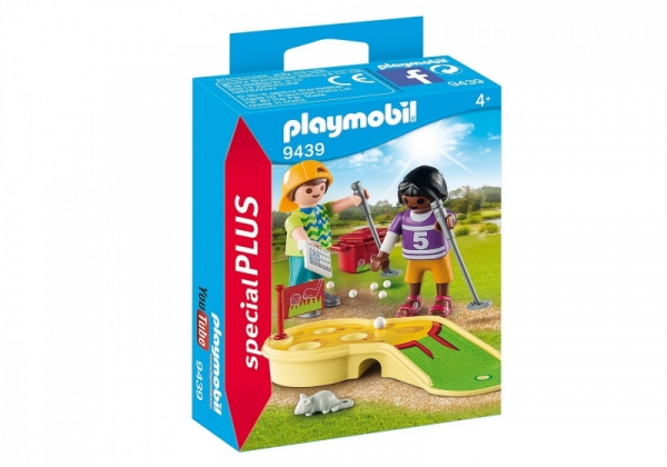 Zestaw figurek Dzieci grające w minigolfa (9439)