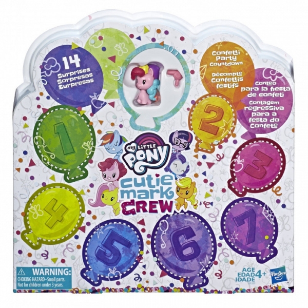 Figurki My Little Pony Cutie Mark Crew Megapack do kolekcjonowania (E5323)