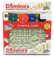 Domino z żetonami 49el