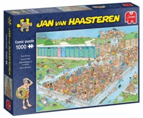 Puzzle 1000: Haasteren - Tłumy na basenie (20039)