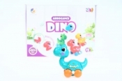 Nakręcany dinozaur 10cm
