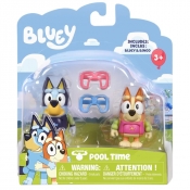 Bluey - Figurki Zabawa Na Basenie, 2 szt.