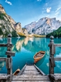 Puzzle High Quality Collection 500: Braies lake (35039)