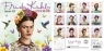 Kalendarz 2027 mini Frida Kahlo Life of an Icon